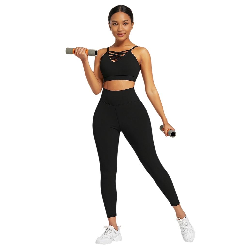 3 Pieces Women's Yoga Fitness  - đánh giá và giá Fitness & Nutrition Lab