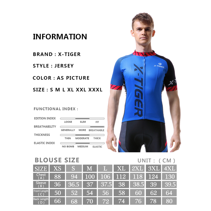 X-TIGER Cycling Jersey Men Mou - đánh giá và giá X Nutrition