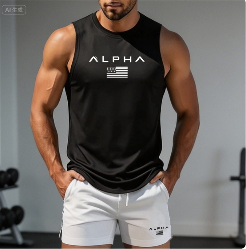 2026 Alpha Men's Printed Round - đánh giá và giá Fitness & Nutrition Lab