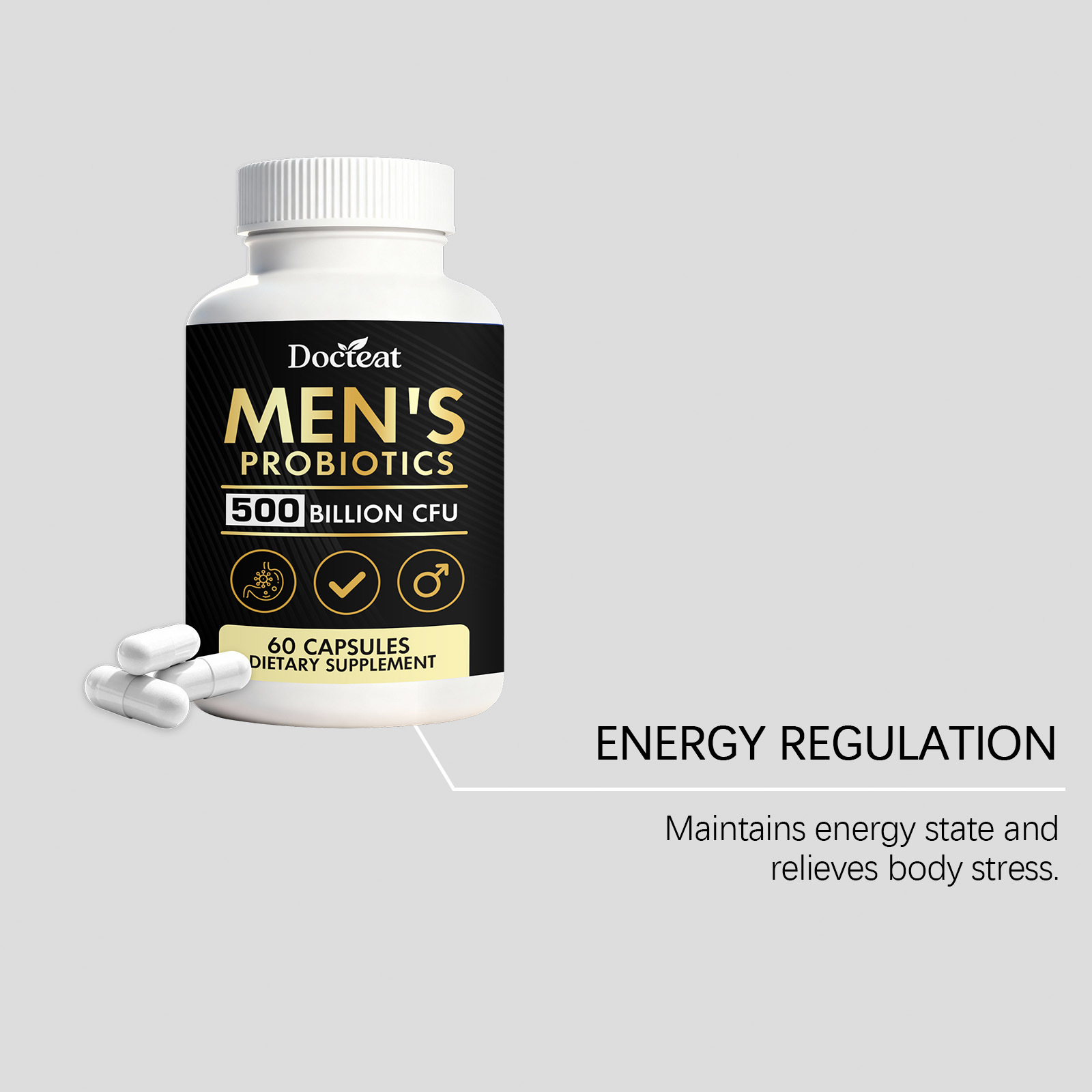 GOOGEER Men's Health Capsules  - đánh giá và giá Nutrition Fitness Health