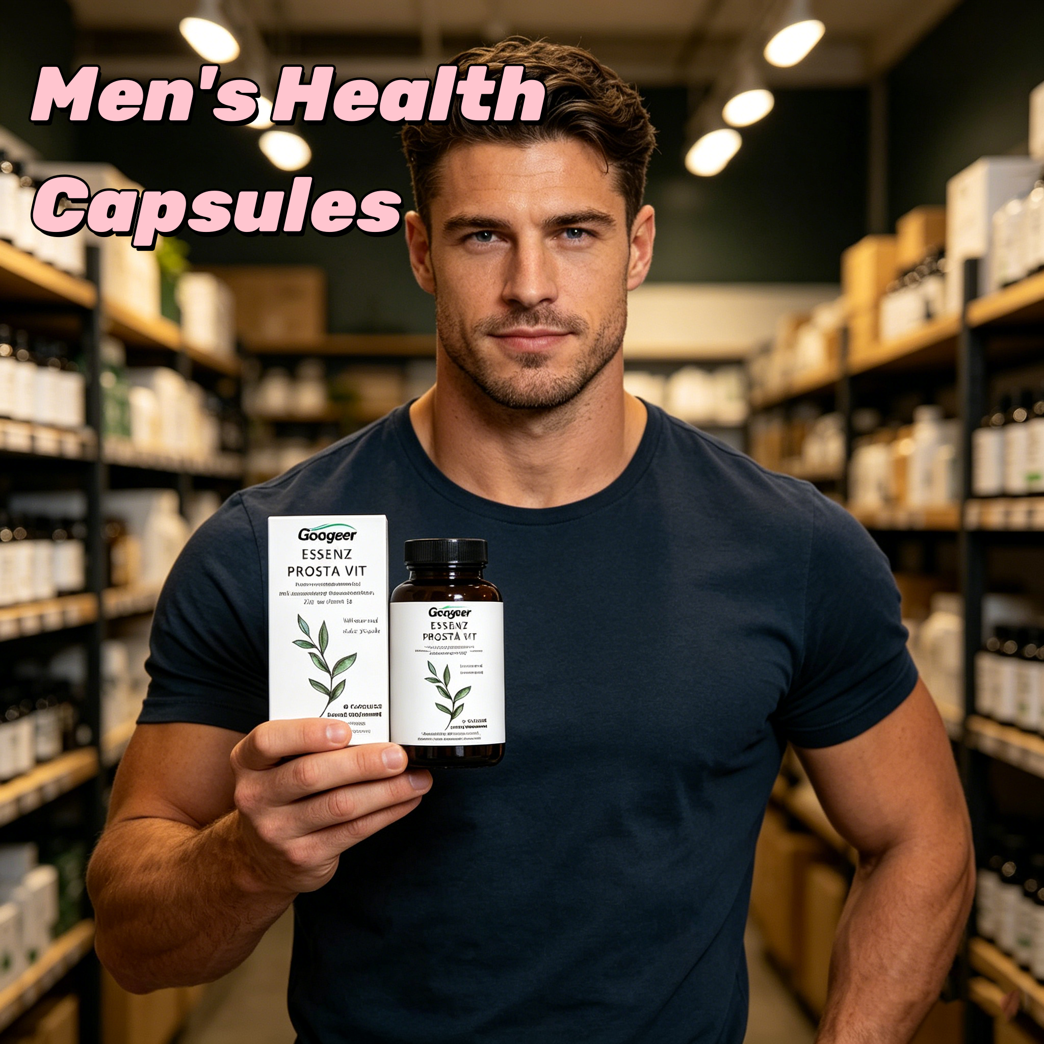 GOOGEER Men's Health Capsules  - đánh giá và giá Nutrition Fitness Health
