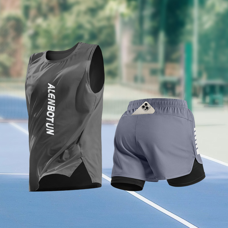 Men Running Sports Set Summer  - đánh giá và giá Fitness & Nutrition Lab