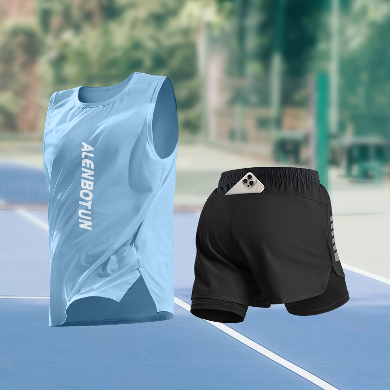 Men Running Sports Set Summer  - đánh giá và giá Fitness & Nutrition Lab