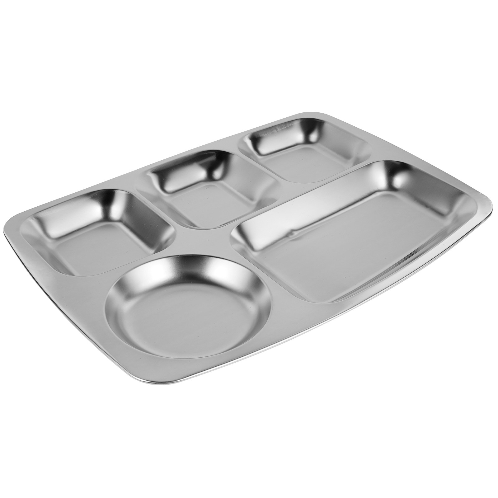 Stainless Steel Divided Food P - đánh giá và giá Nutrition & Fitness Hub