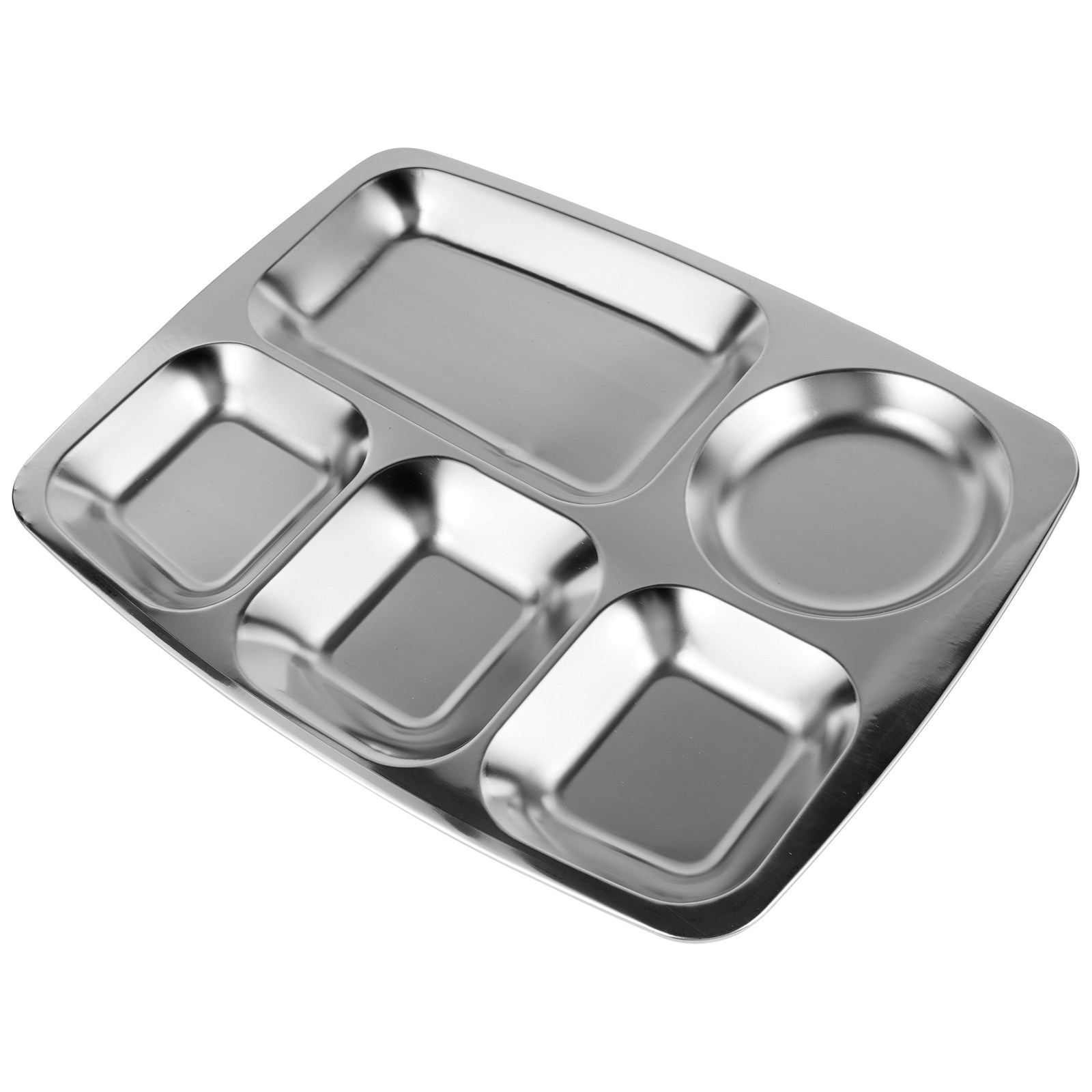 Stainless Steel Divided Food P - đánh giá và giá Nutrition & Fitness Hub