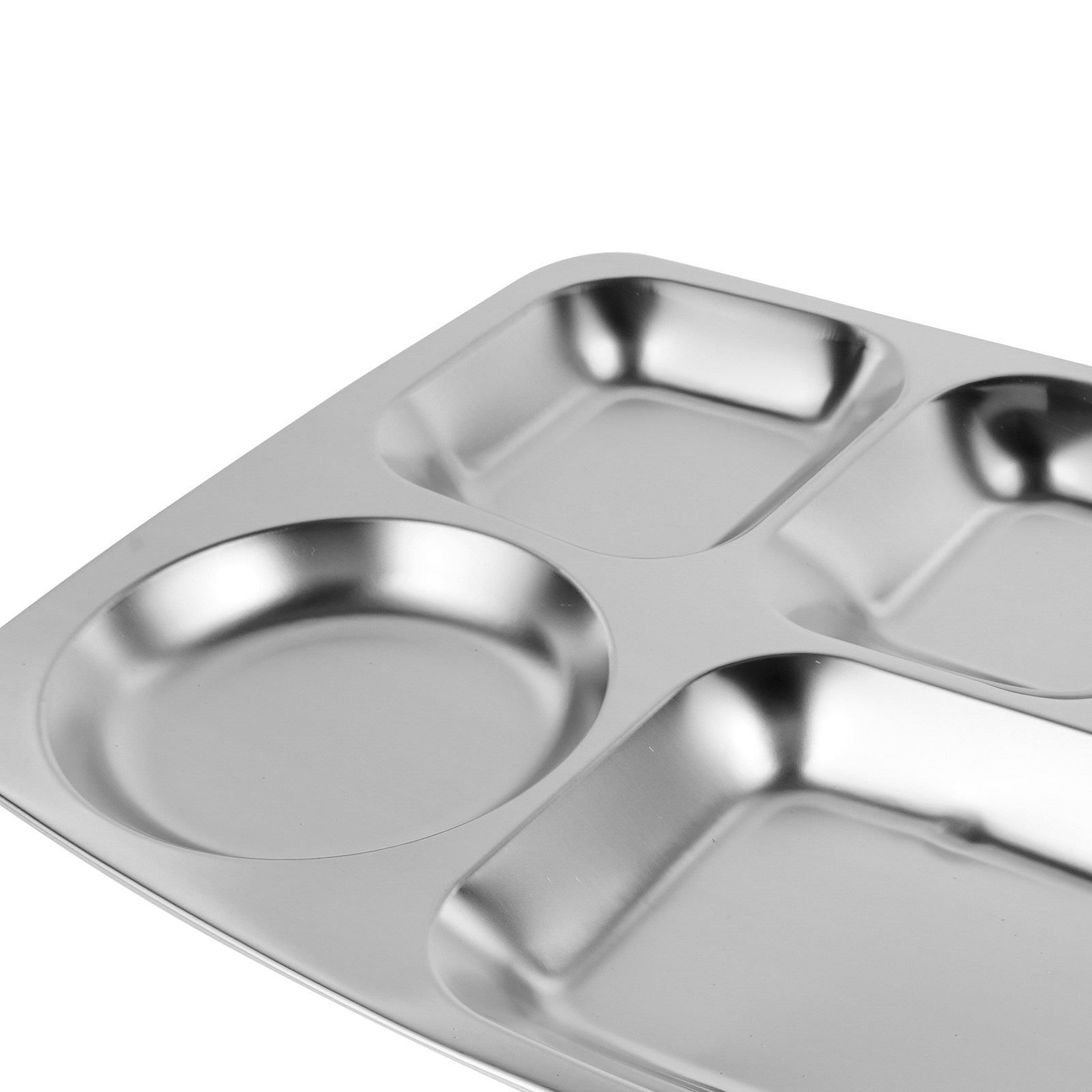Stainless Steel Divided Food P - đánh giá và giá Nutrition & Fitness Hub
