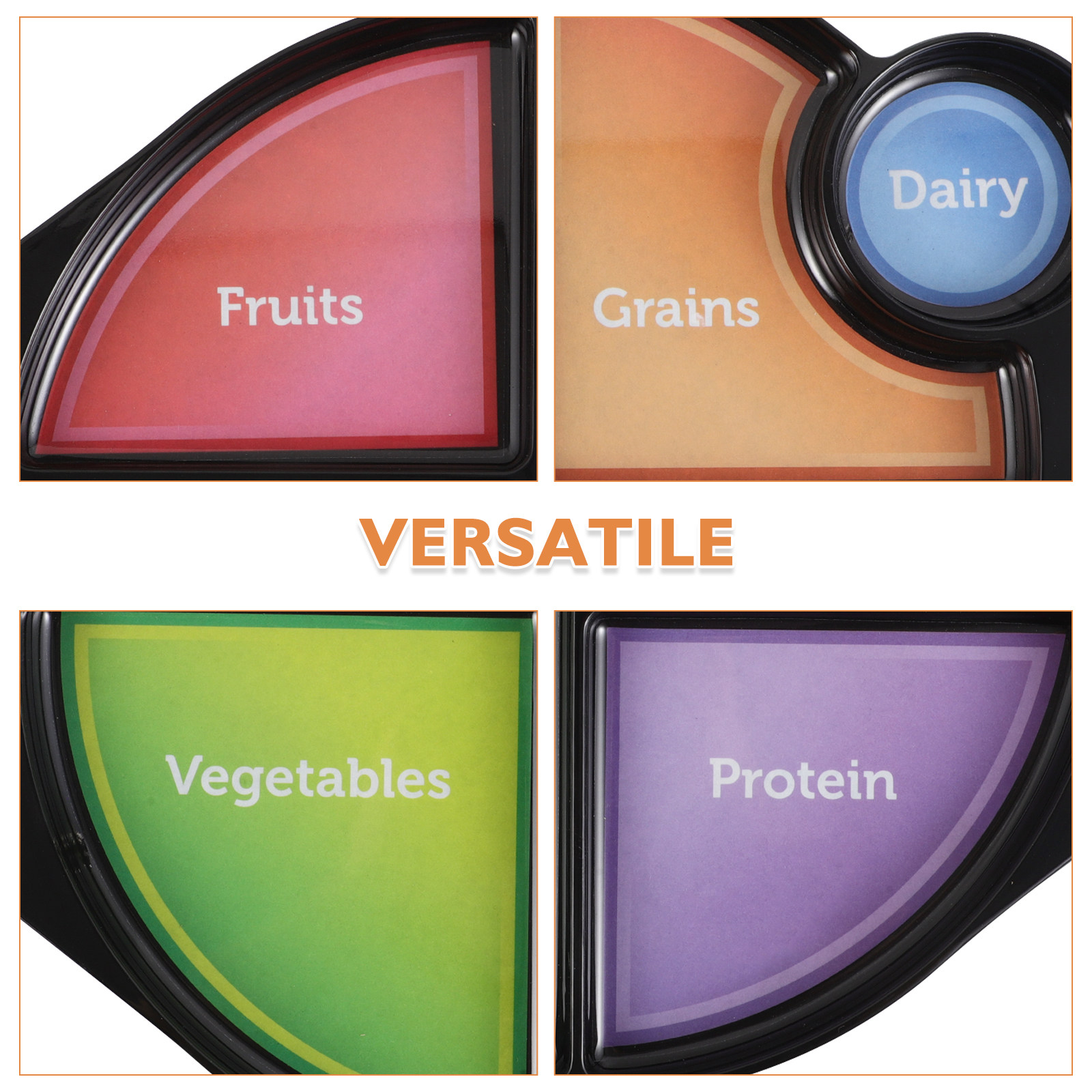 Portion Control Plate Balanced - đánh giá và giá Nutrition & Fitness Hub