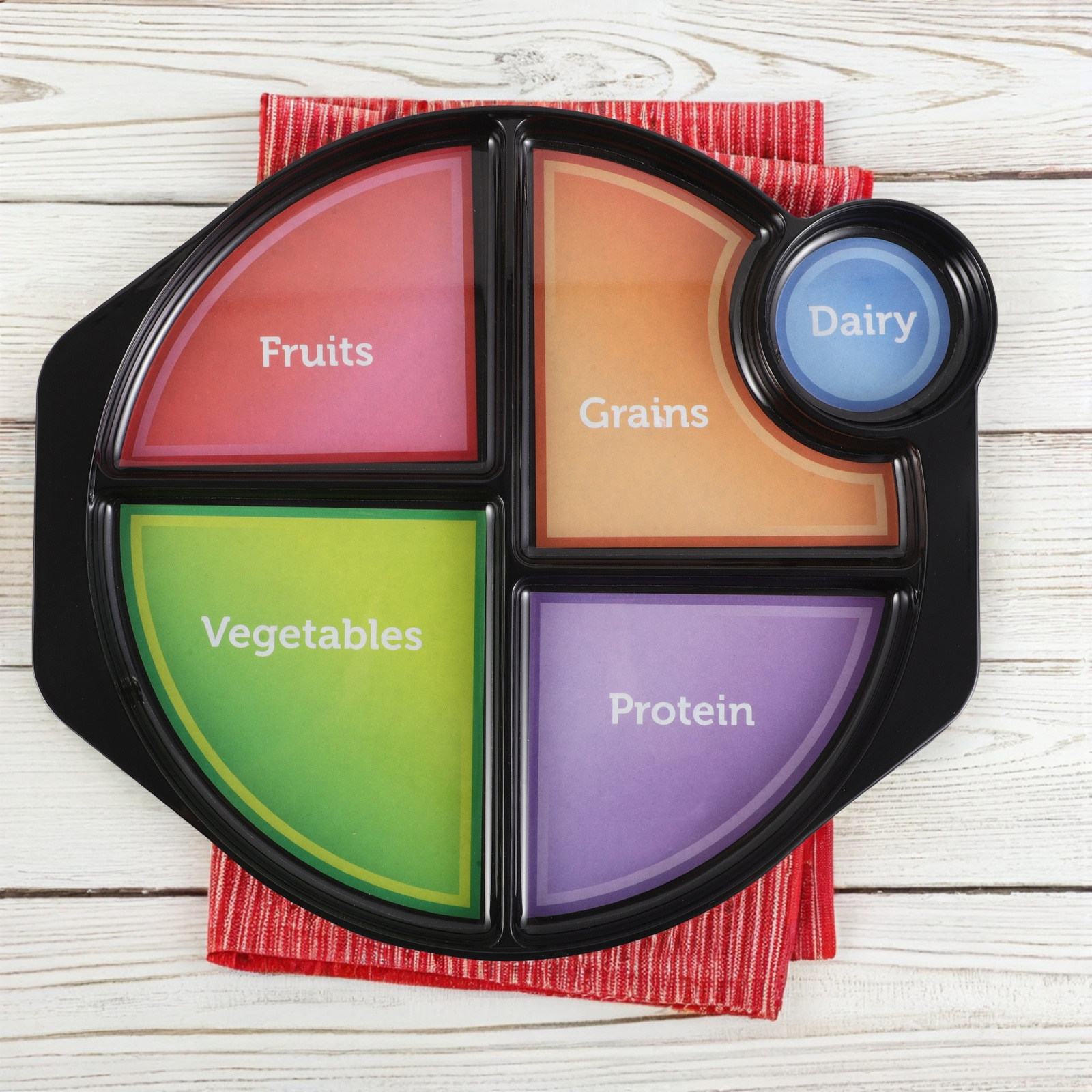 Portion Control Plate Balanced - đánh giá và giá Nutrition & Fitness Hub