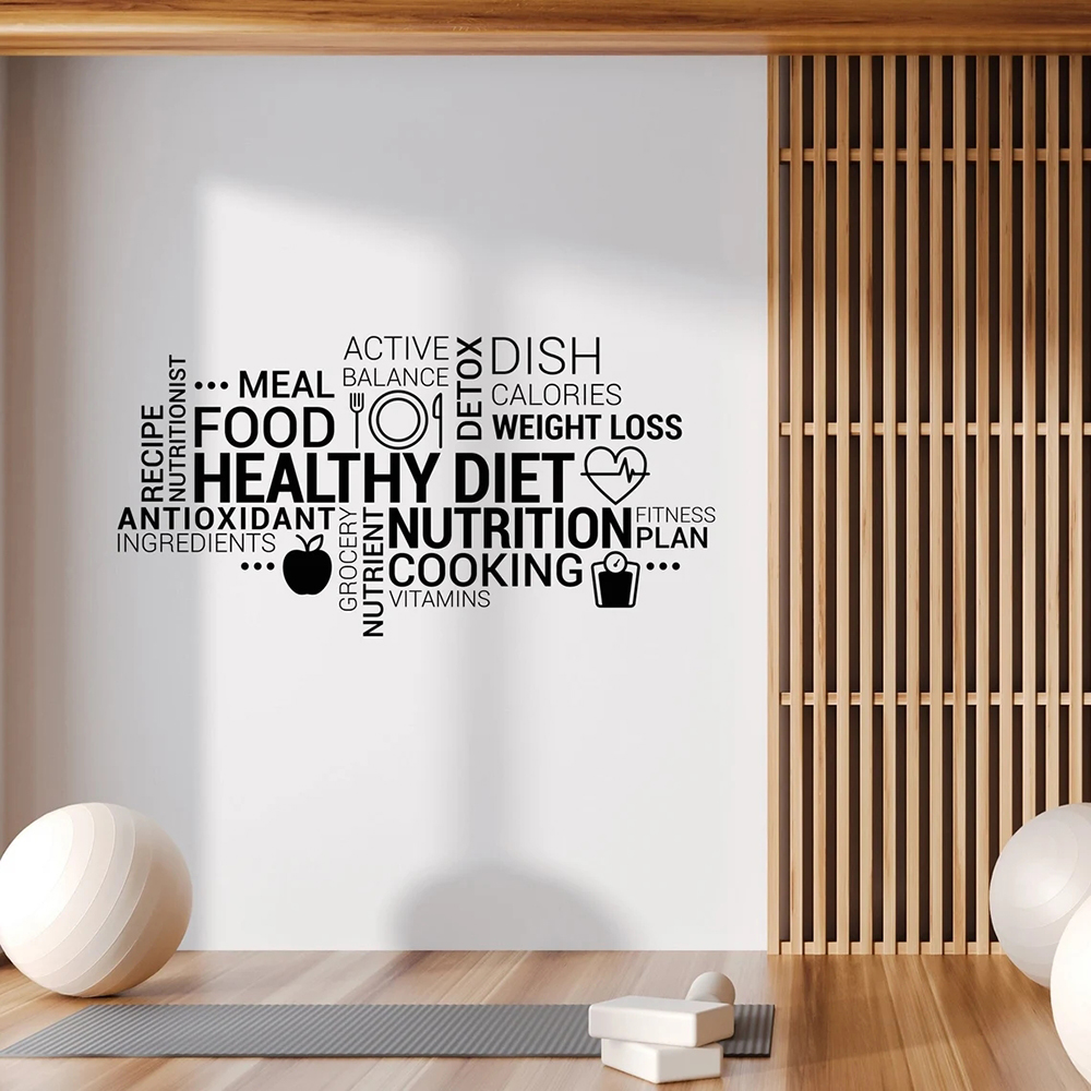 Inspiring Healthy Eating Vinyl - đánh giá và giá Nutrition Fitness Health