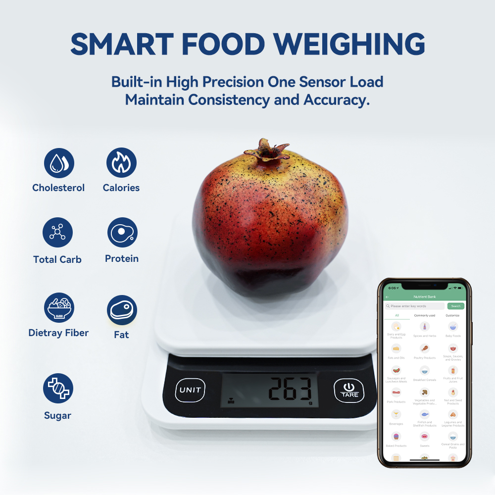 5kg/0.1g/1g Smart Kitchen Scal - đánh giá và giá Nutrition & Fitness Hub